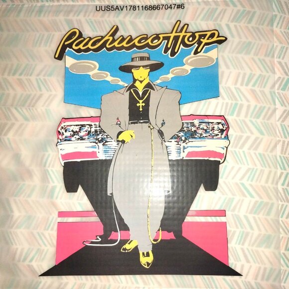 Vintage "Pachuco Hop" - IRON ON TRANSFER - Heat Transfer Patch - Very Rare - Picture 1 of 2